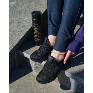 Мокасини жіночі SA-733 чорний Мокасини жіночі SA-733 чорний