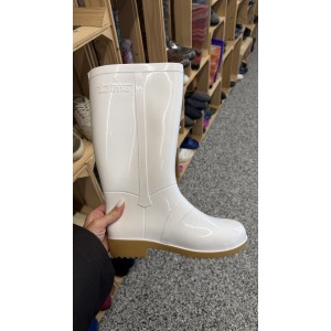 Гумові чоботи жіночі білі 