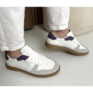 Кросівки жіночі AB-720 Spring білий/фіолетовий Кросівки жіночі AB-720 Spring білий/фіолетовий