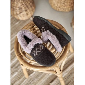 Тапочки жіночі з хутром ТА-2101