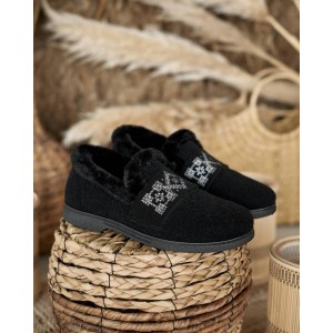 Тапочки жіночі з хутром ТА-2101 